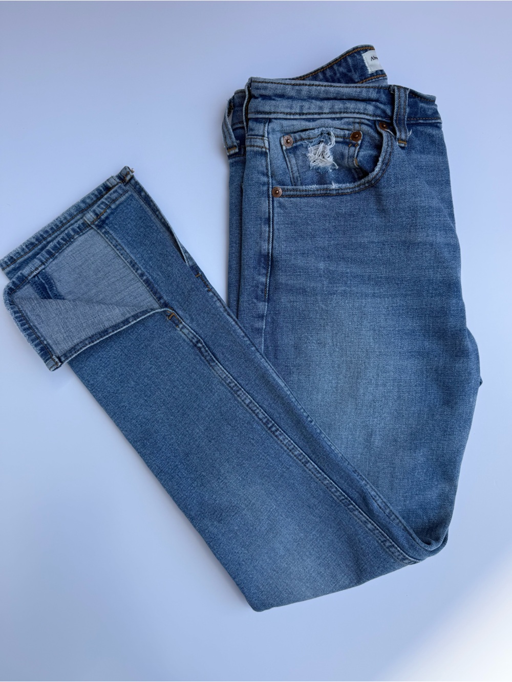 Abercrombie & Fitch Curve Love Jeans Size 27/4s